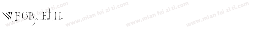 WF GBpc Eul H字体转换
